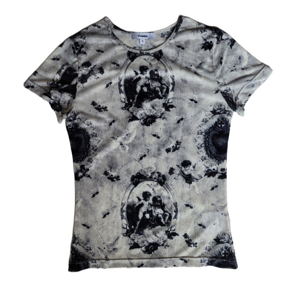 Miaou Mesh Mini Tee